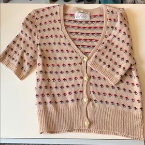 Vintage floral sweater